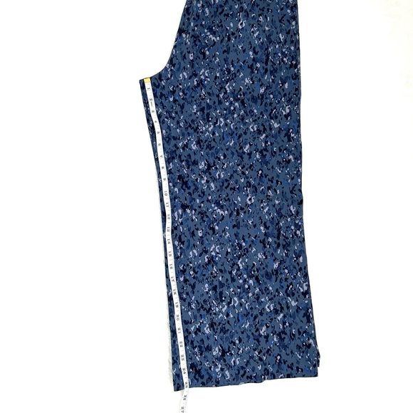 Athleta Avenue Printed Wide Leg Crop Pants - Picture 13 of 14